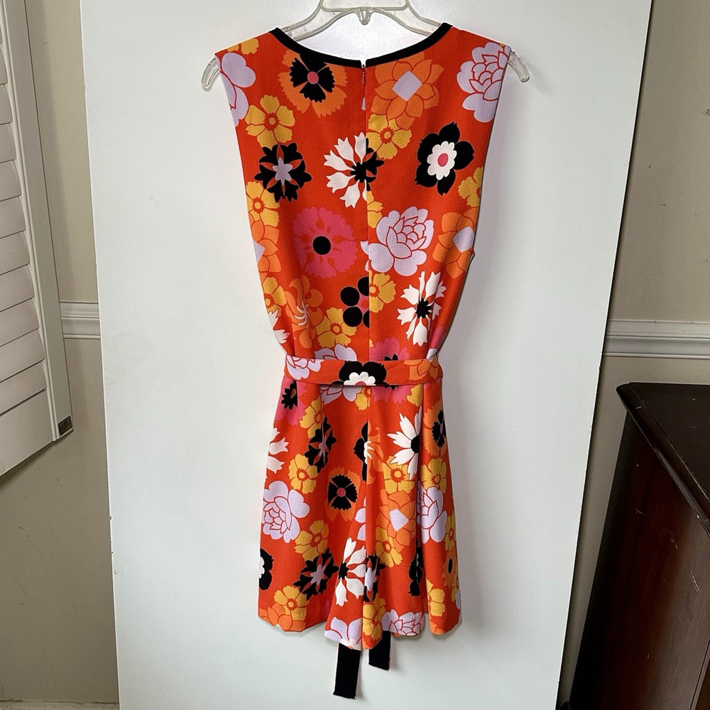 Victoria Beckham for Target Retro Mod Floral Romper Size XL EUC - Picture 3 of 8